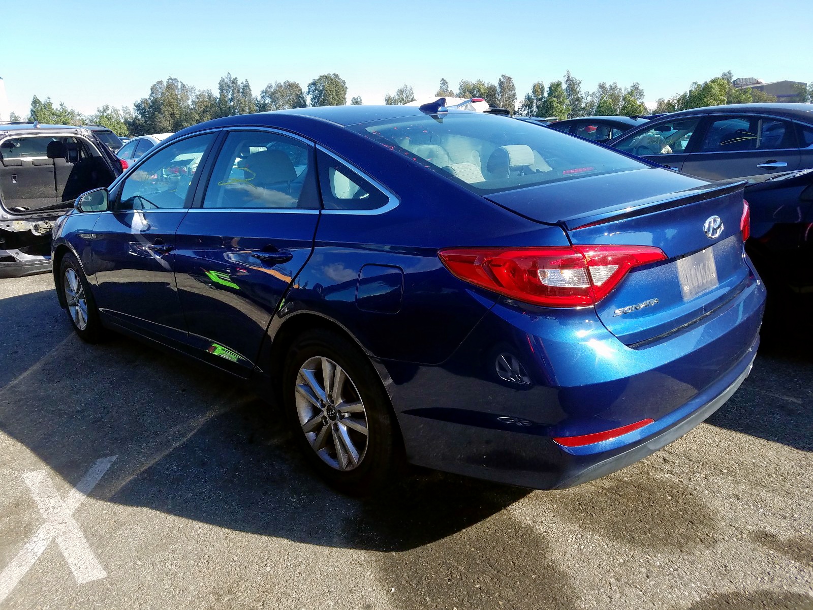 Изображение 3 2016 HYUNDAI SONATA SE 2016 с VIN 5NPE24AF8GH359345