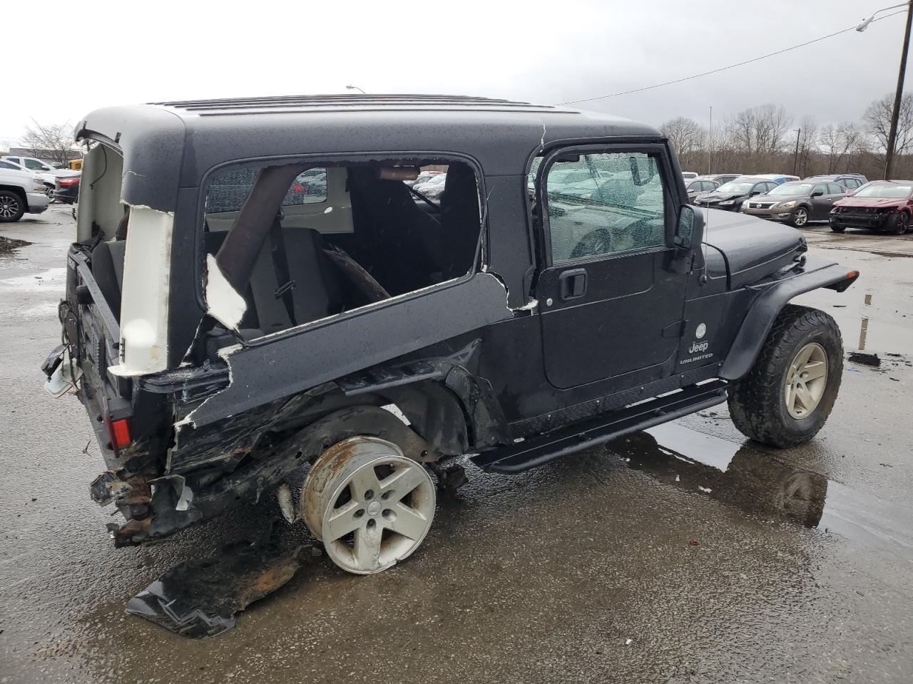Image 3 of 2006 JEEP WRANGLER / TJ UNLIMITED 2006 with VIN 1J4FA44S36P737276