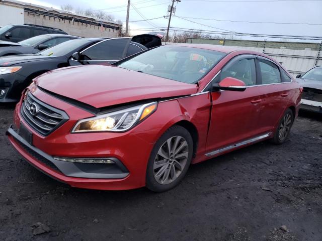 Image 1 of 2017 HYUNDAI SONATA SPORT 2017 with VIN 5NPE34AF7HH499563