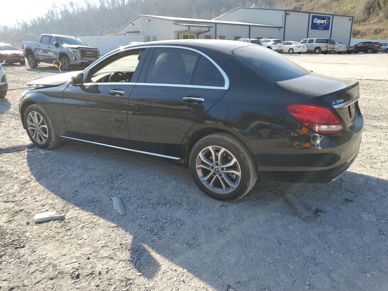 Image 2 of 2017 MERCEDES-BENZ C 300 4MATIC 2017 with VIN 55SWF4KB2HU215566