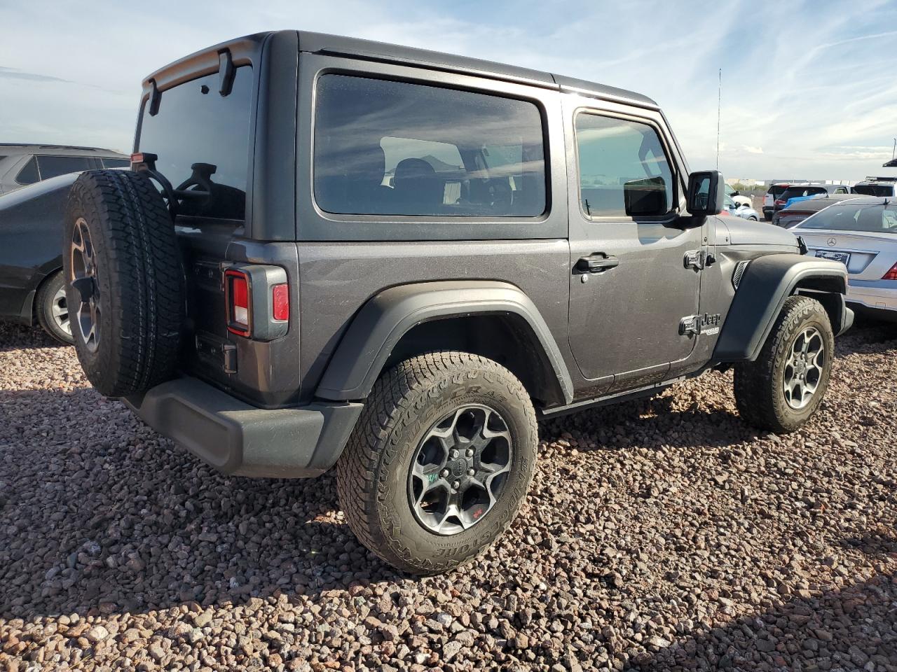 Image 3 of 2021 JEEP WRANGLER SPORT 2021 with VIN 1C4HJXAG0MW714637