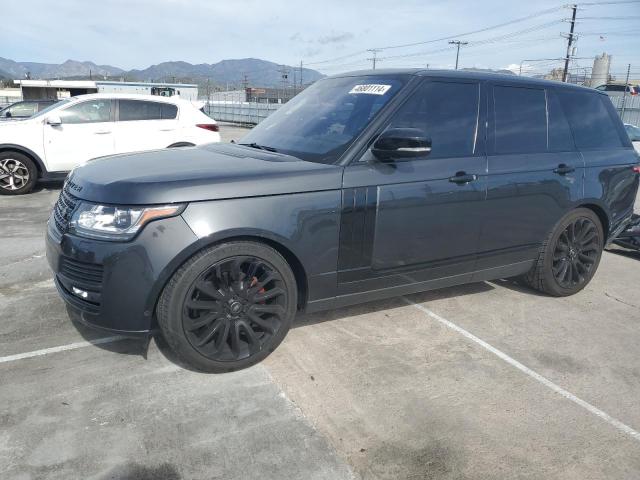 Image 1 of 2017 LAND ROVER RANGE ROVER HSE 2017 with VIN SALGS2FK2HA320612