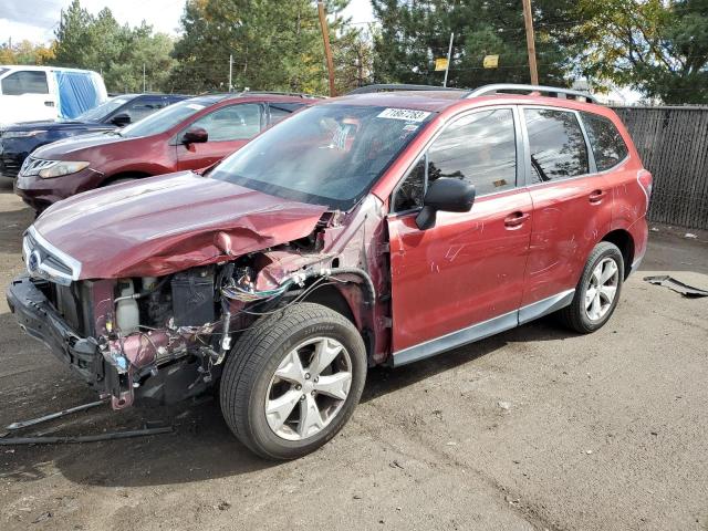 Image 1 of 2016 SUBARU FORESTER 2.5I 2016 with VIN JF2SJABC2GH443086
