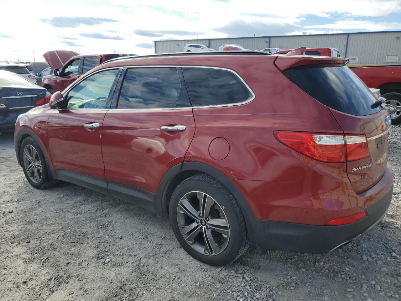 Image 2 of 2013 HYUNDAI SANTA FE LIMITED 2013 with VIN KM8SR4HFXDU023939