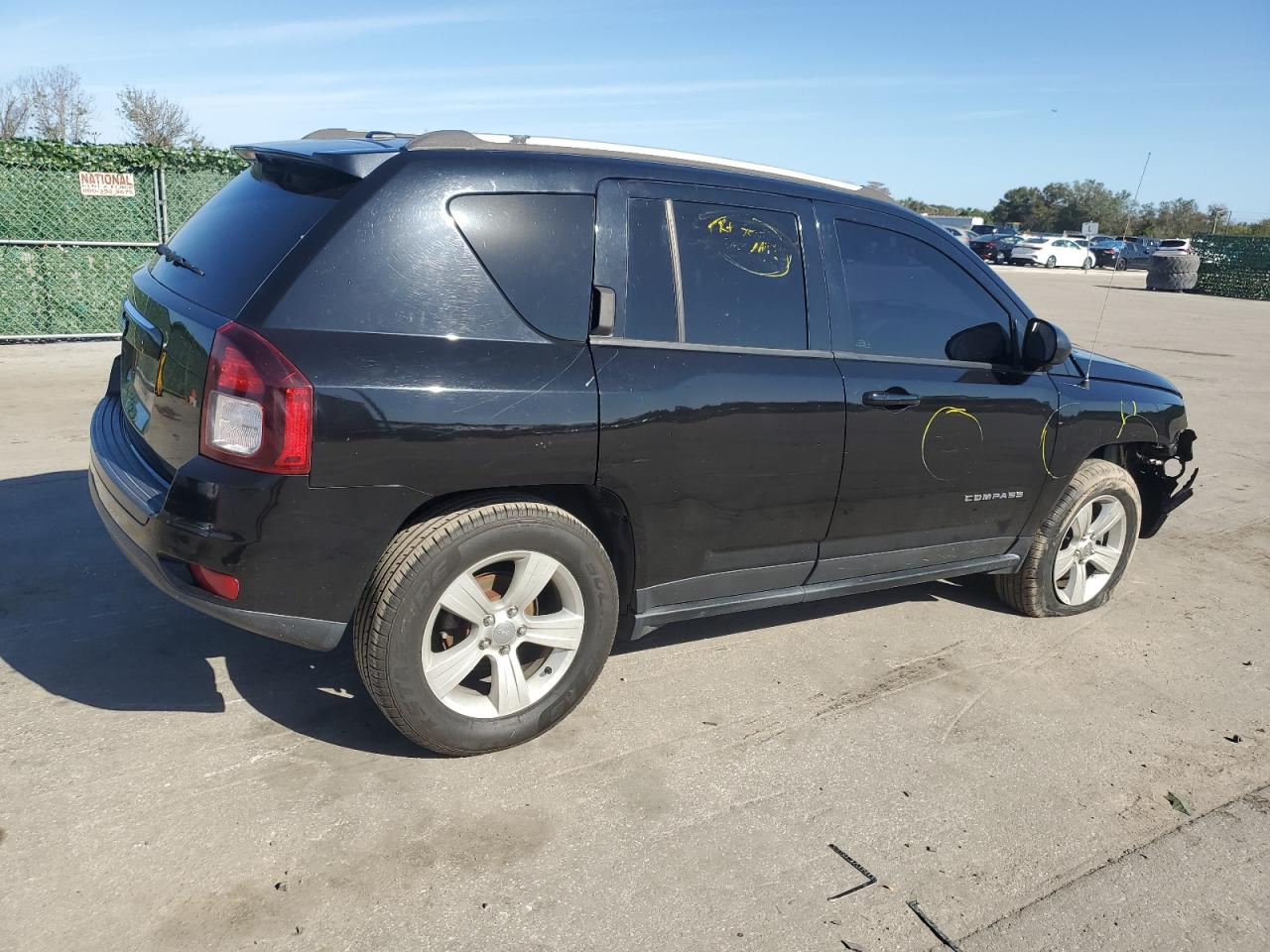 Image 3 of 2016 JEEP COMPASS SPORT 2016 with VIN 1C4NJDBB1GD780893