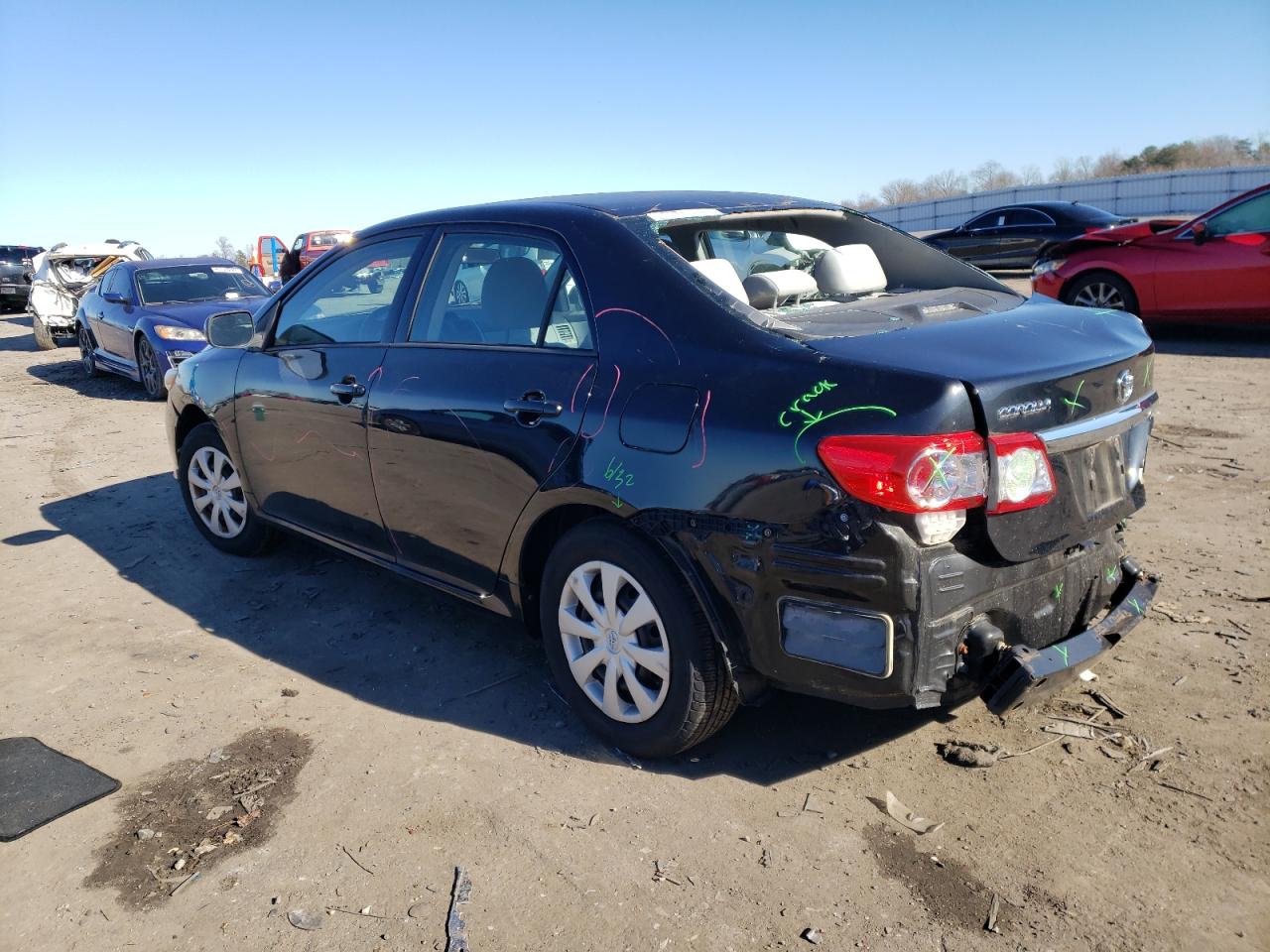 Изображение 2 2013 TOYOTA COROLLA BASE 2013 с VIN 2T1BU4EE3DC970011