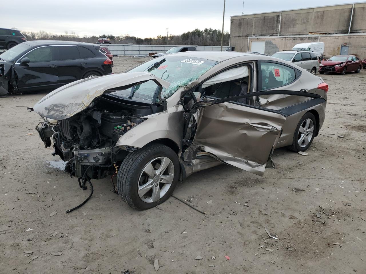 Изображение 1 2013 HYUNDAI ELANTRA GLS 2013 с VIN 5NPDH4AE6DH391420
