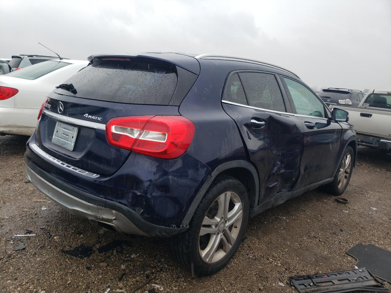 Image 3 of 2017 MERCEDES-BENZ GLA 250 4MATIC 2017 with VIN WDCTG4GB7HJ332315