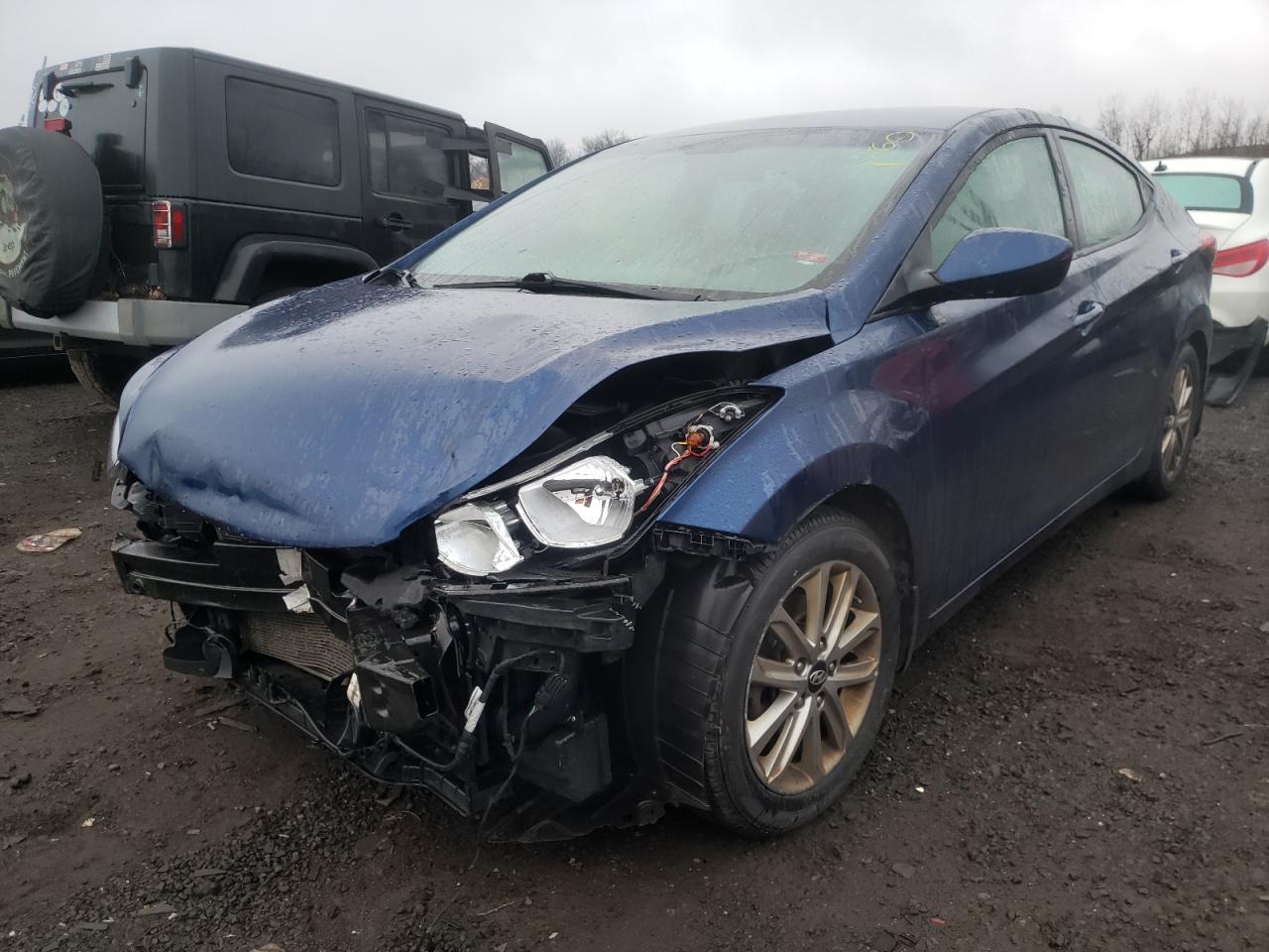Изображение 1 2015 HYUNDAI ELANTRA SE 2015 с VIN 5NPDH4AE6FH630371