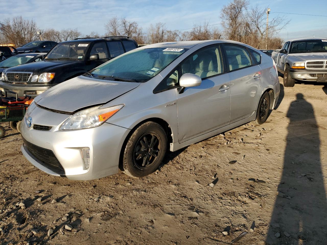Image 1 of 2014 TOYOTA PRIUS  2014 with VIN JTDKN3DU0E1754817