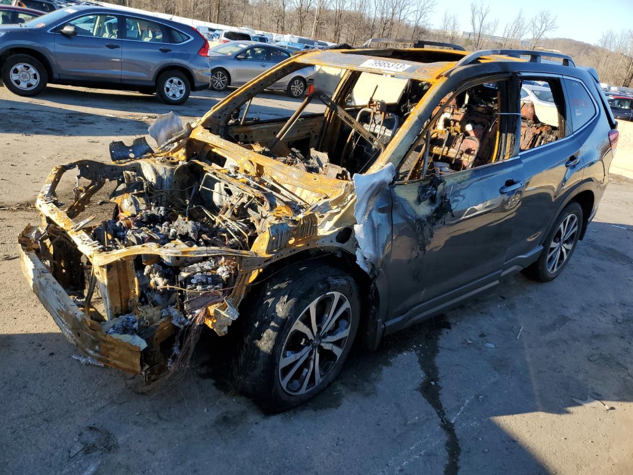Image 1 of 2019 SUBARU FORESTER LIMITED 2019 with VIN JF2SKAUC9KH504520