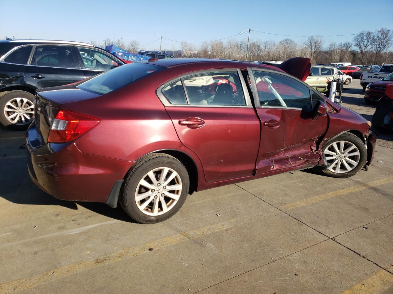 Obraz 3 z 2012 HONDA CIVIC EXL 2012 z VIN 2HGFB2F98CH572733