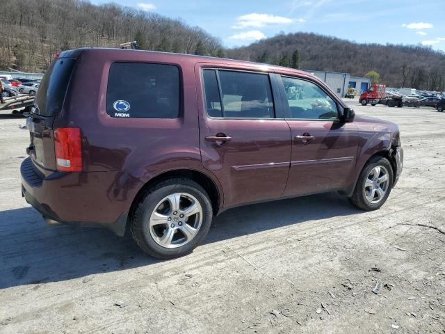 Изображение 3 2014 HONDA PILOT EXL 2014 с VIN 5FNYF4H59EB052289