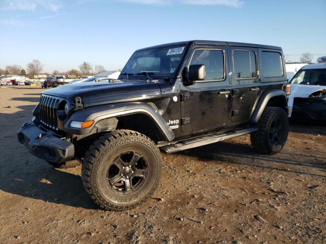 Image 1 of 2019 JEEP WRANGLER UNLIMITED SPORT 2019 with VIN 1C4HJXDGXKW500389