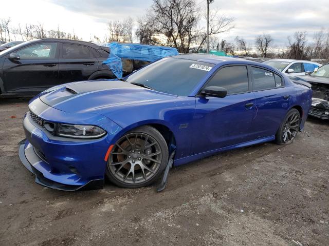 Image 1 of 2019 DODGE CHARGER SCAT PACK 2019 with VIN 2C3CDXGJ3KH650551