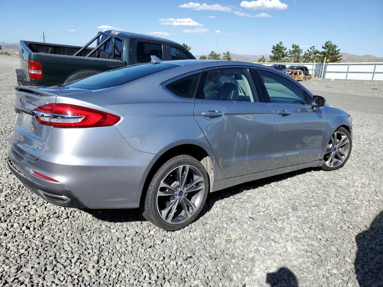 Image 3 of 2020 FORD FUSION TITANIUM 2020 with VIN 3FA6P0D98LR194186
