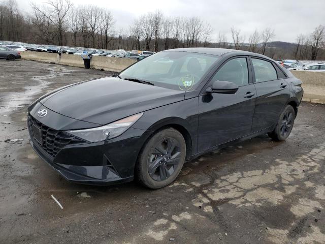 Image 1 of 2022 HYUNDAI ELANTRA SEL 2022 with VIN KMHLM4AGXNU331801
