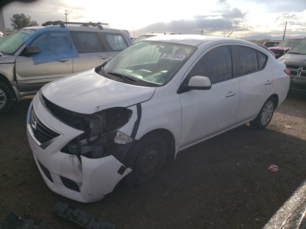 Obraz 1 z 2012 NISSAN VERSA S 2012 z VIN 3N1CN7AP8CL862430