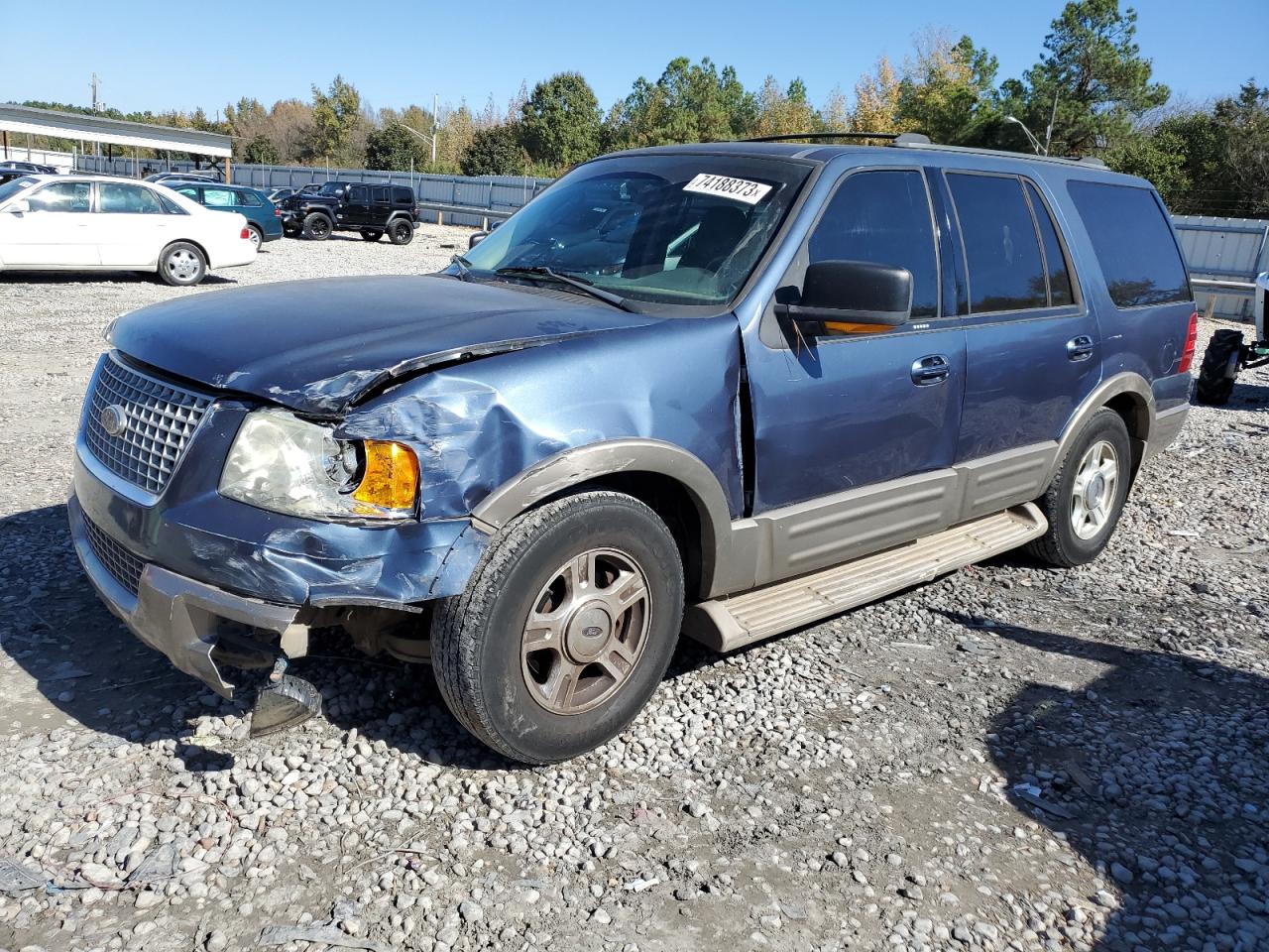 Image 1 of 2004 FORD EXPEDITION EDDIE BAUER 2004 with VIN 1FMFU18L84LB14072
