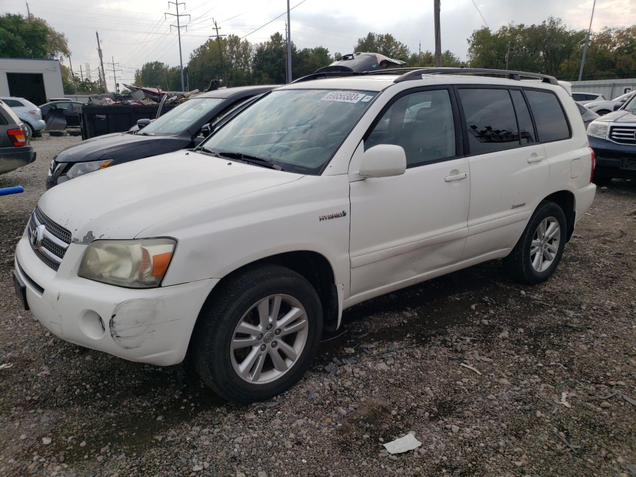 Изображение 1 2006 TOYOTA HIGHLANDER HYBRID 2006 с VIN JTEEW21A760025859