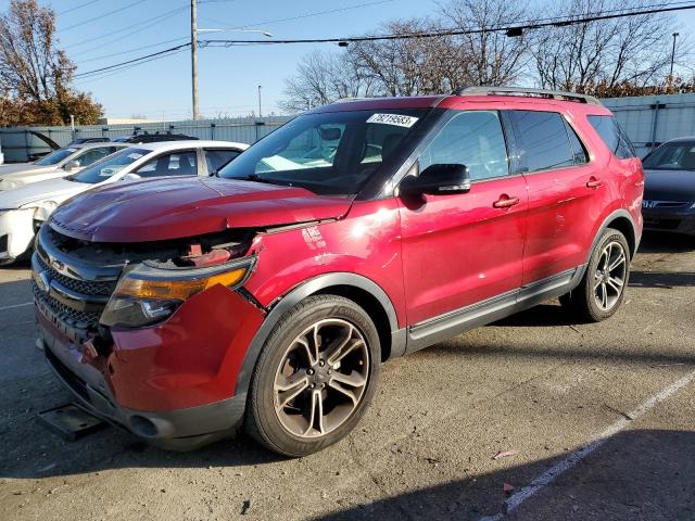Image 1 of 2015 FORD EXPLORER SPORT 2015 with VIN 1FM5K8GT8FGC60771