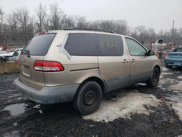 Image 3 of 2002 TOYOTA SIENNA LE 2002 with VIN 4T3ZF13C32U435644