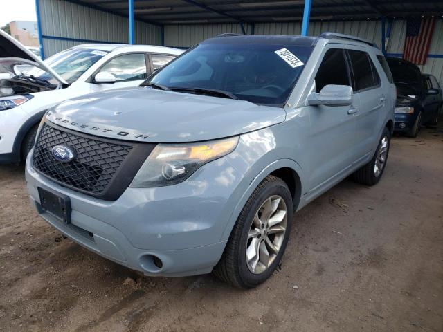 Image 1 of 2014 FORD EXPLORER POLICE INTERCEPTOR 2014 with VIN 1FM5K8AT1EGB54704