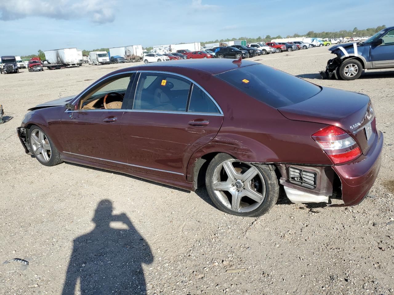 Изображение 2 2008 MERCEDES-BENZ S 550 2008 с VIN WDDNG71X68A167609