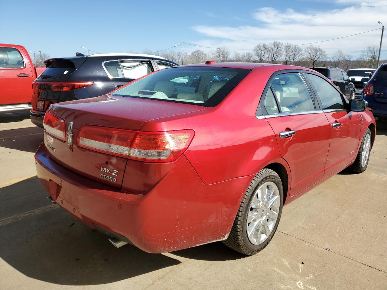 Изображение 3 2011 LINCOLN MKZ HYBRID 2011 с VIN 3LNDL2L35BR756996