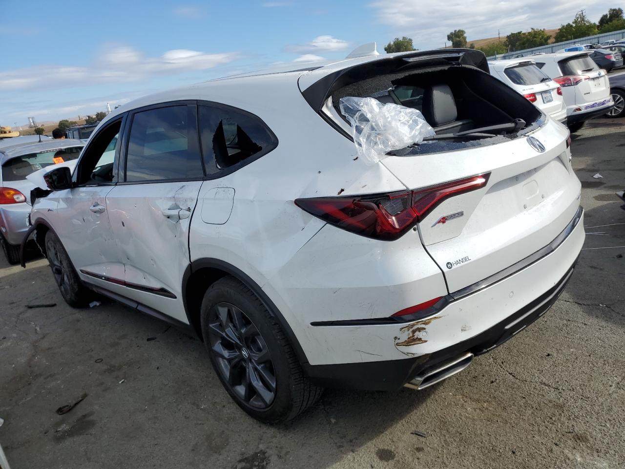 Image 2 of 2023 ACURA MDX A-SPEC 2023 with VIN 5J8YE1H01PL018970