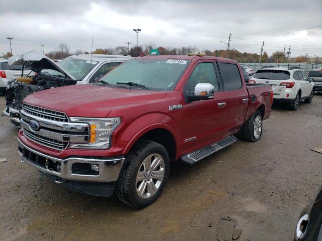 Изображение 1 2018 FORD F150 SUPERCREW 2018 с VIN 1FTFW1E19JFD82771