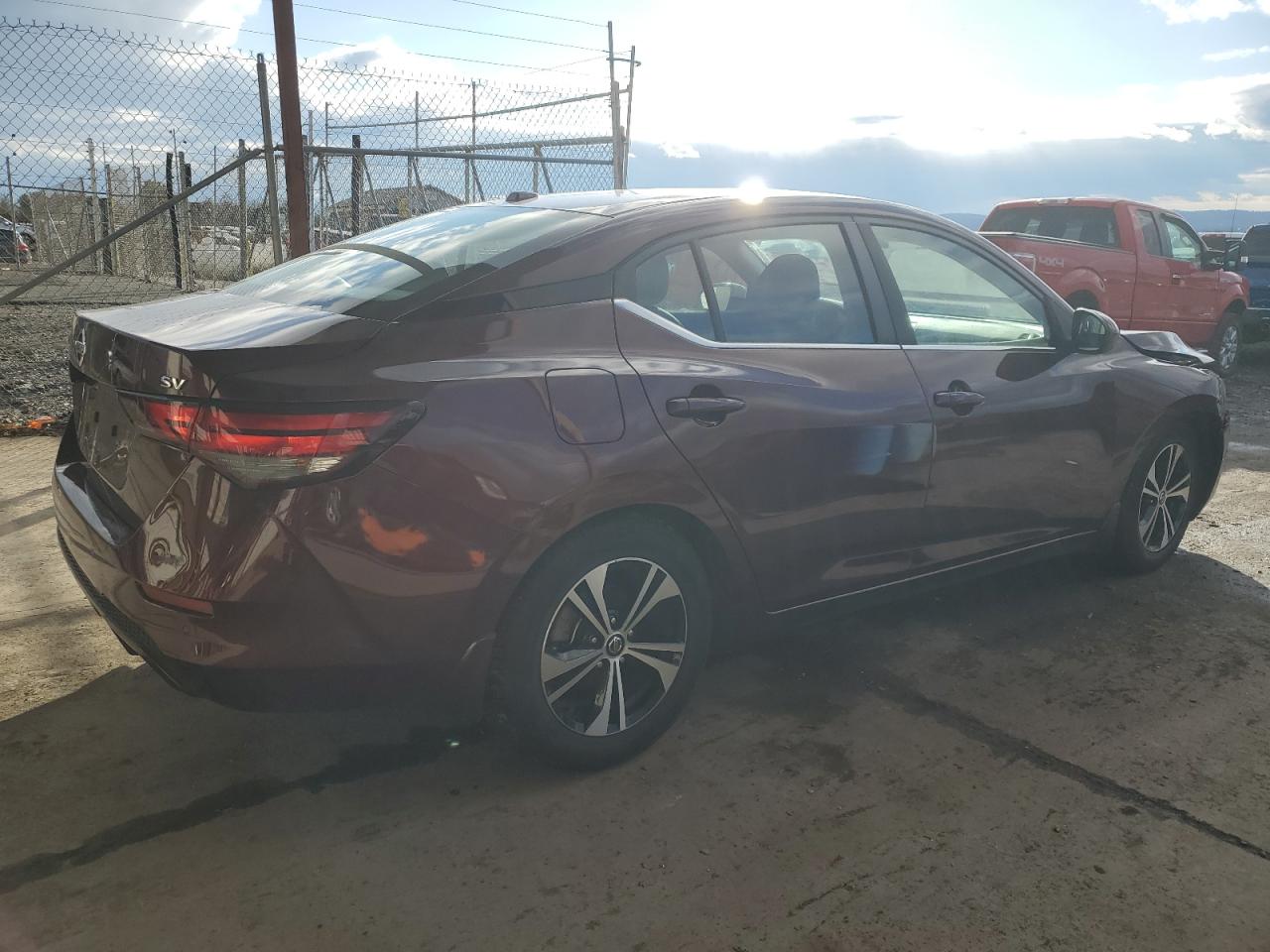 Изображение 3 2021 NISSAN SENTRA SV 2021 с VIN 3N1AB8CV0MY210262