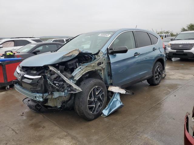Image 1 of 2016 HONDA CR-V SE 2016 with VIN 2HKRM3H41GH548932