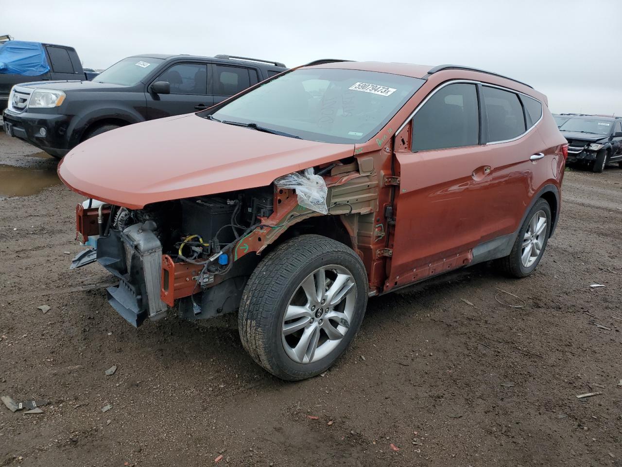 Image 1 of 2013 HYUNDAI SANTA FE SPORT  2013 with VIN 5XYZUDLA7DG031530