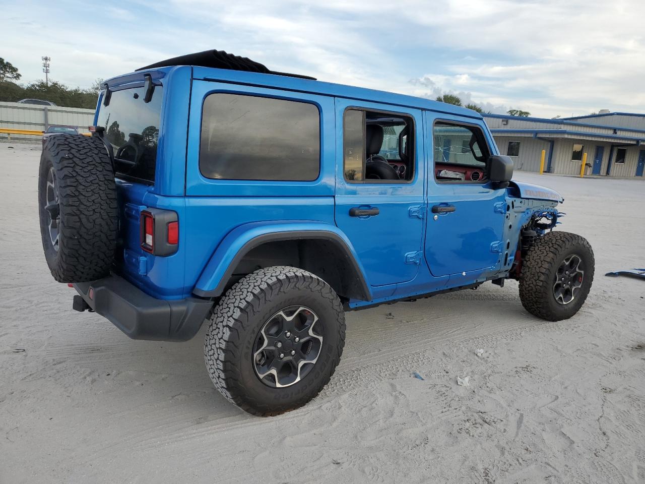 Image 3 of 2023 JEEP WRANGLER RUBICON 2023 with VIN 1C4HJXFG6PW657776