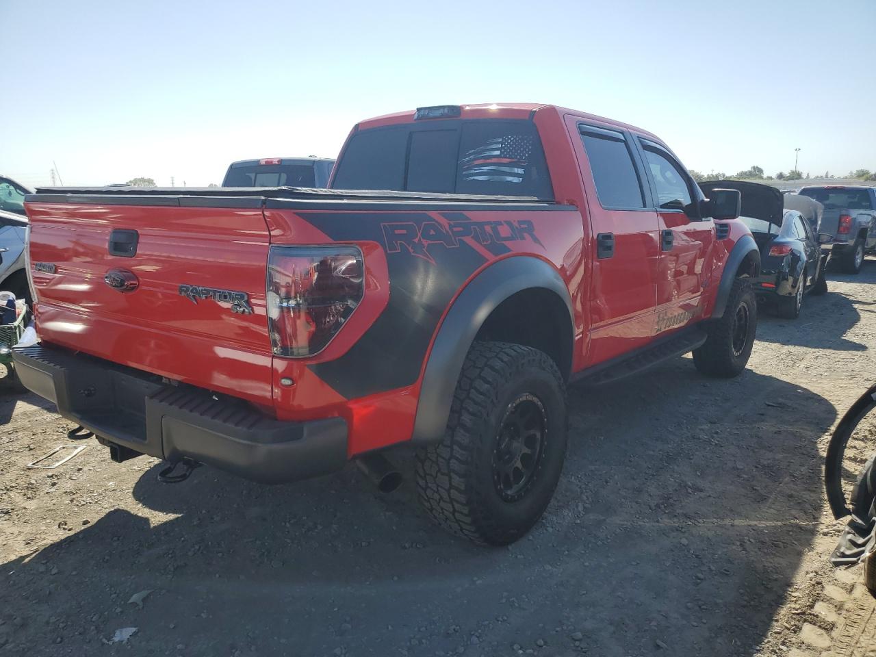 Изображение 3 2012 FORD F150 SVT RAPTOR 2012 с VIN 1FTFW1R69CFB00797
