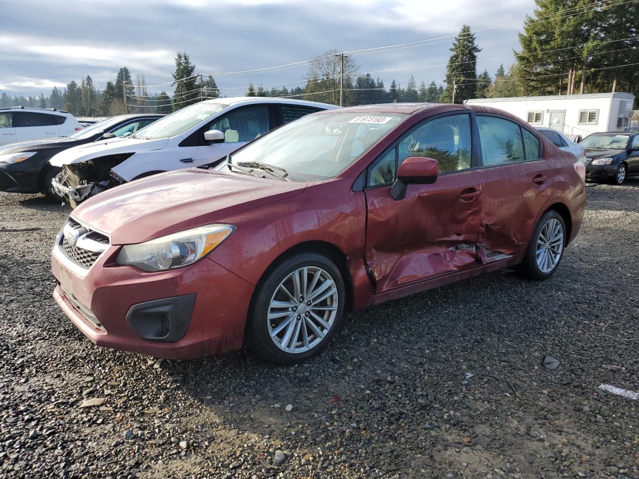 Изображение 1 2012 SUBARU IMPREZA PREMIUM 2012 с VIN JF1GJAD69CH012112