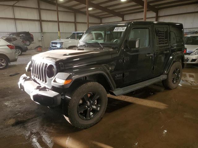 Image 1 of 2021 JEEP WRANGLER UNLIMITED SAHARA 2021 with VIN 1C4HJXEG9MW703744