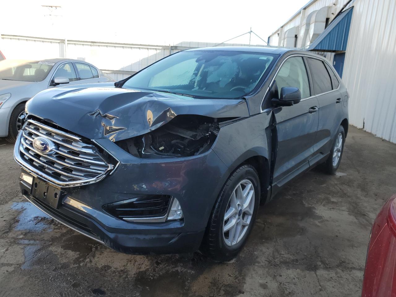 Image 1 of 2021 FORD EDGE SEL 2021 with VIN 2FMPK4J92MBA21882
