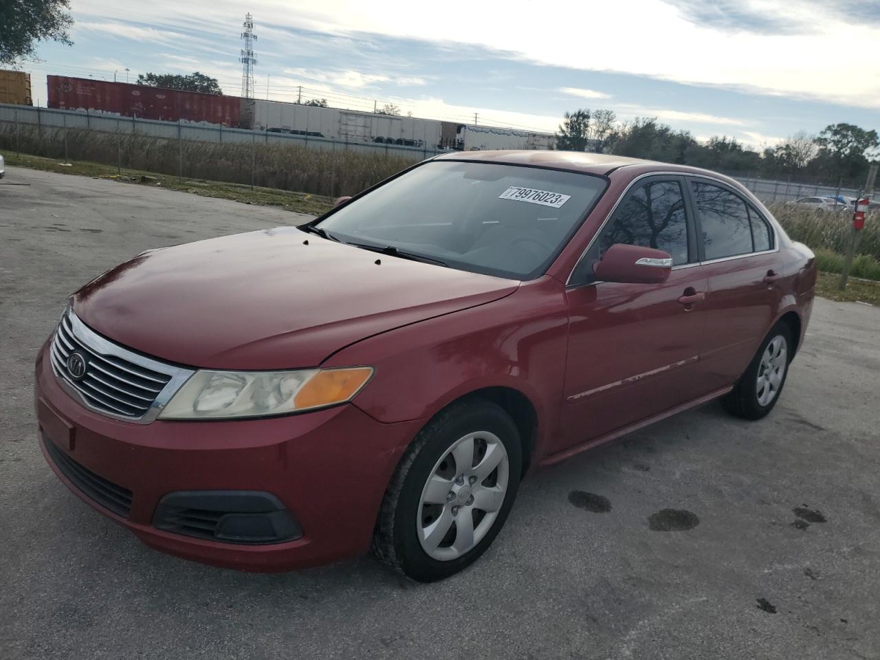 Image 1 of 2010 KIA OPTIMA LX 2010 with VIN KNAGG4A88A5370023