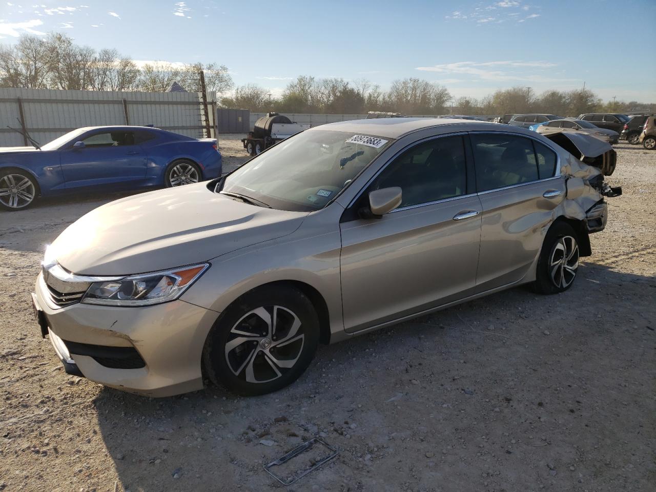 Изображение 1 2016 HONDA ACCORD LX 2016 с VIN 1HGCR2F37GA201271