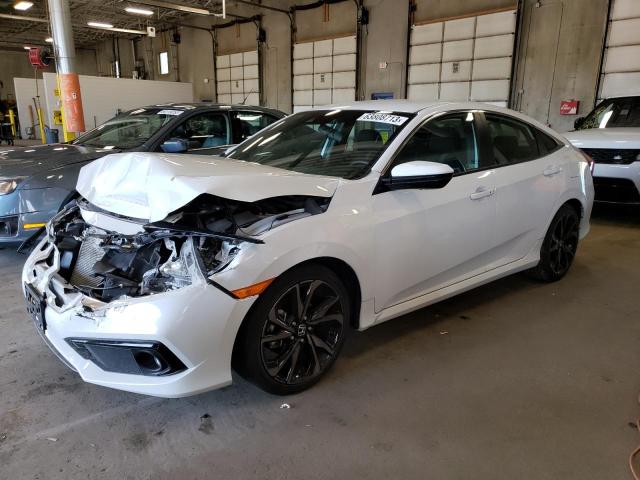 Image 1 of 2021 HONDA CIVIC SPORT 2021 with VIN 2HGFC2F86MH520507