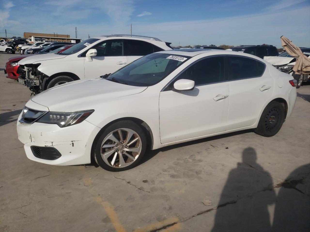 Image 1 of 2017 ACURA ILX PREMIUM 2017 with VIN 19UDE2F76HA011319