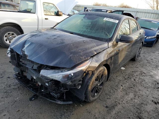 Изображение 1 2021 HYUNDAI ELANTRA BLUE 2021 с VIN KMHLM4AJ0MU011431