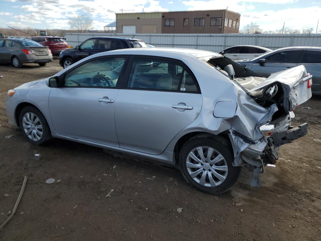 Image 2 of 2012 TOYOTA COROLLA BASE 2012 with VIN 2T1BU4EE2CC839747