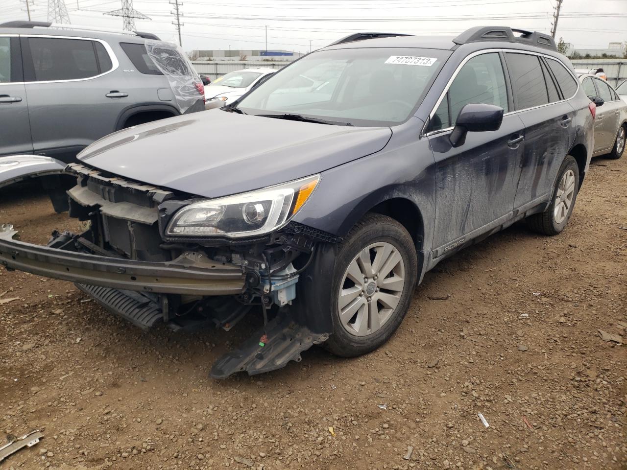 Image 1 of 2016 SUBARU OUTBACK 2.5I PREMIUM 2016 with VIN 4S4BSBCC4G3323167
