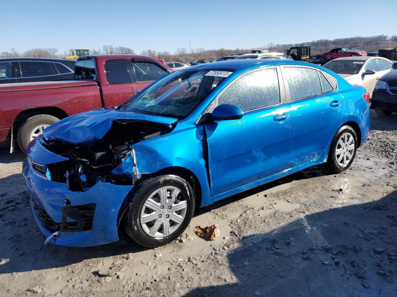 Изображение 1 2023 KIA RIO LX 2023 с VIN 3KPA24AD4PE540525