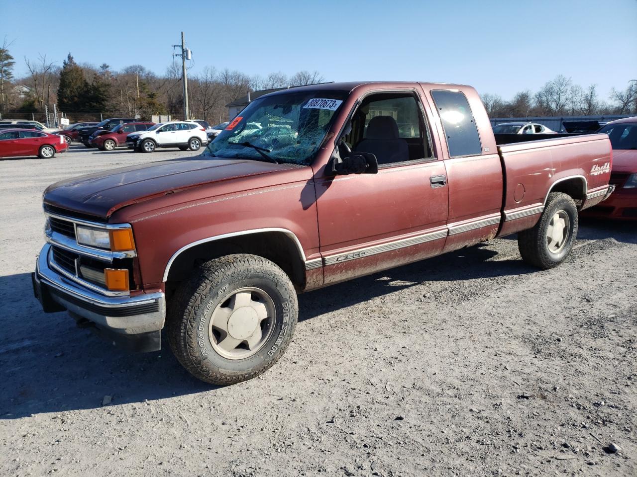 Image 1 of 1998 CHEVROLET GMT-400 K1500 1998 with VIN 2GCEK19R6W1273397
