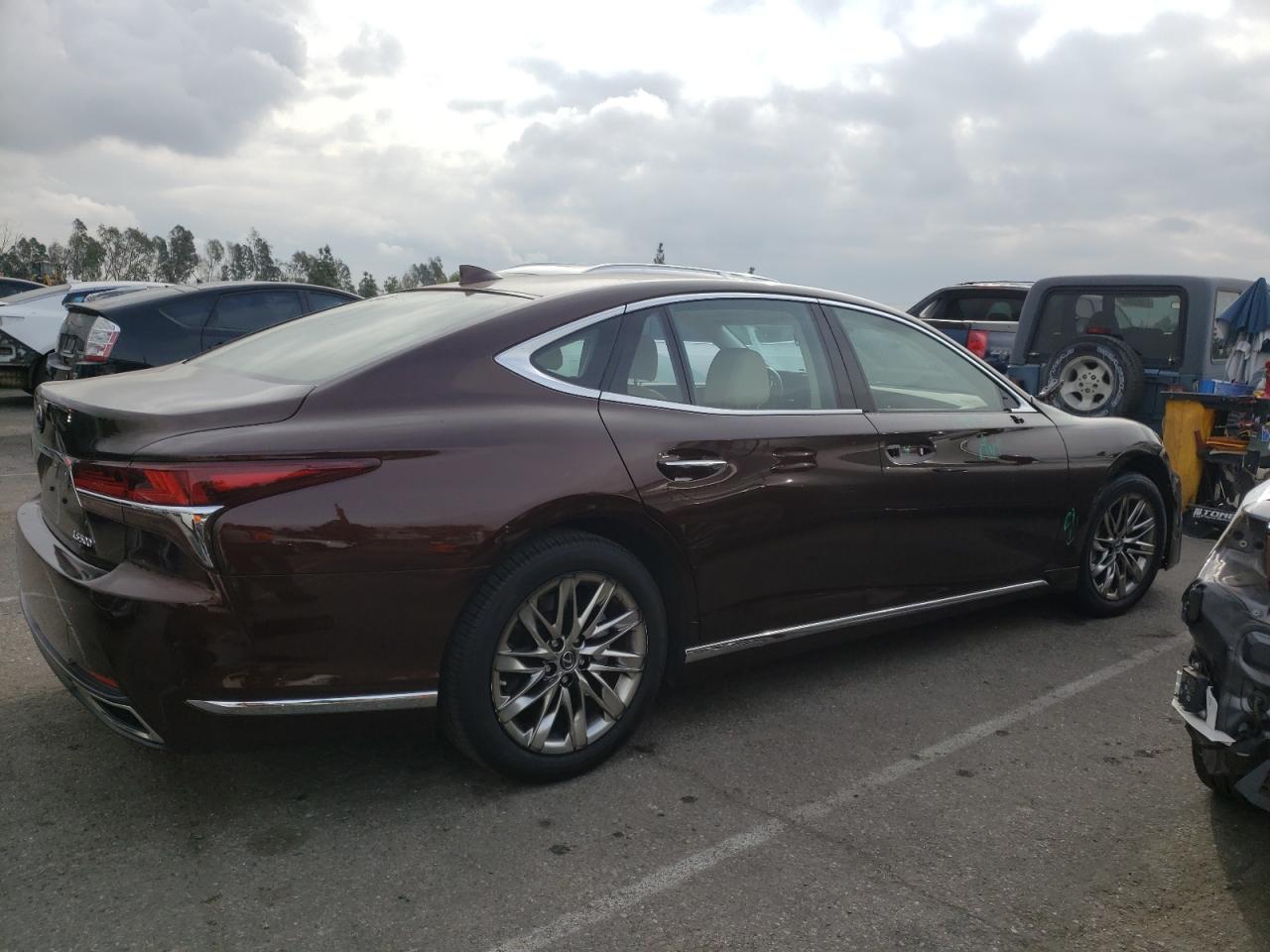 Image 3 of 2019 LEXUS LS 500 BASE 2019 with VIN JTHB51FF6K5008958