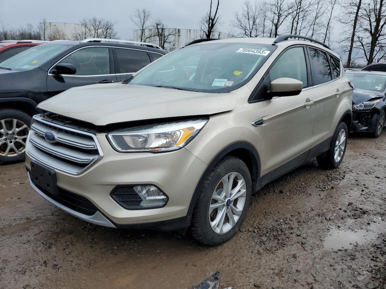 Image 1 of 2018 FORD ESCAPE SE 2018 with VIN 1FMCU9GD8JUD25015